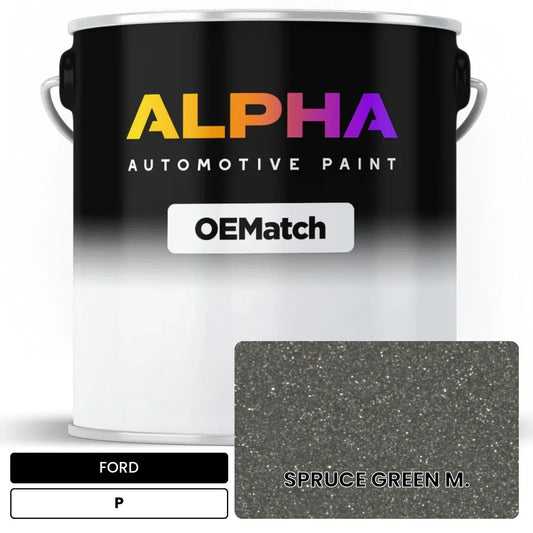 FORD SPRUCE GREEN M. P OEMatch Basecoat