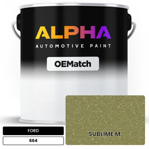 FORD SUBLIME M. 664 | OEMatch Automotive Basecoat