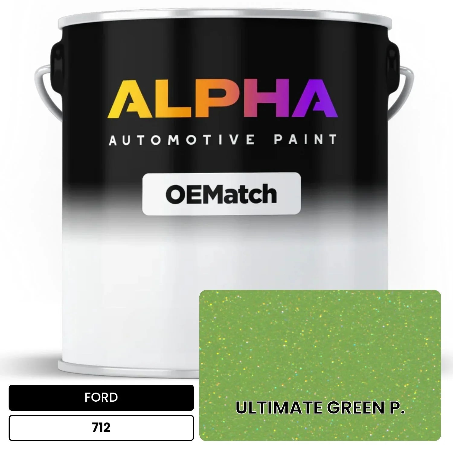 FORD ULTIMATE GREEN P. 712 OEMatch Basecoat