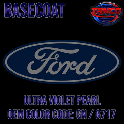 Ford Ultra Violet Pearl | GN / 6717 | OEM Basecoat - The Spray Source - Tamco Paint Manufacturing