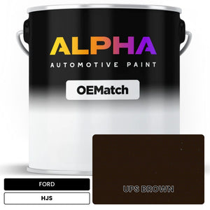 FORD UPS BROWN HJS | OEMatch Automotive Basecoat