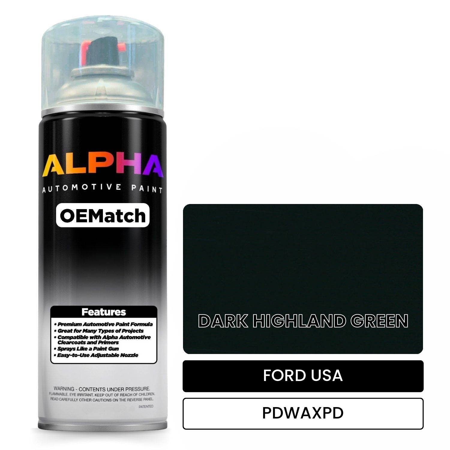 FORD USA  PDWAXPD OEMatch Spraycan