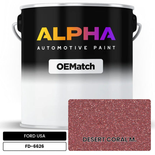 FORD USA DESERT CORAL M. FD-6626 OEMatch Basecoat