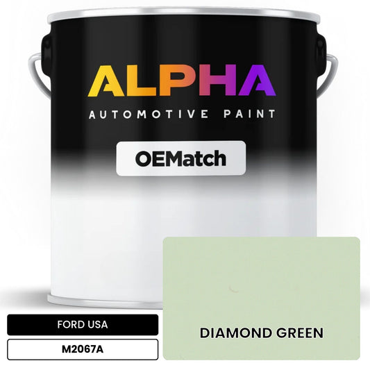 FORD USA DIAMOND GREEN M2067A OEMatch Basecoat