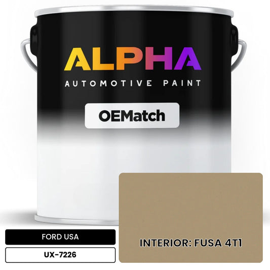 FORD USA INTERIOR: FUSA 4T1 UX-7226 OEMatch Basecoat