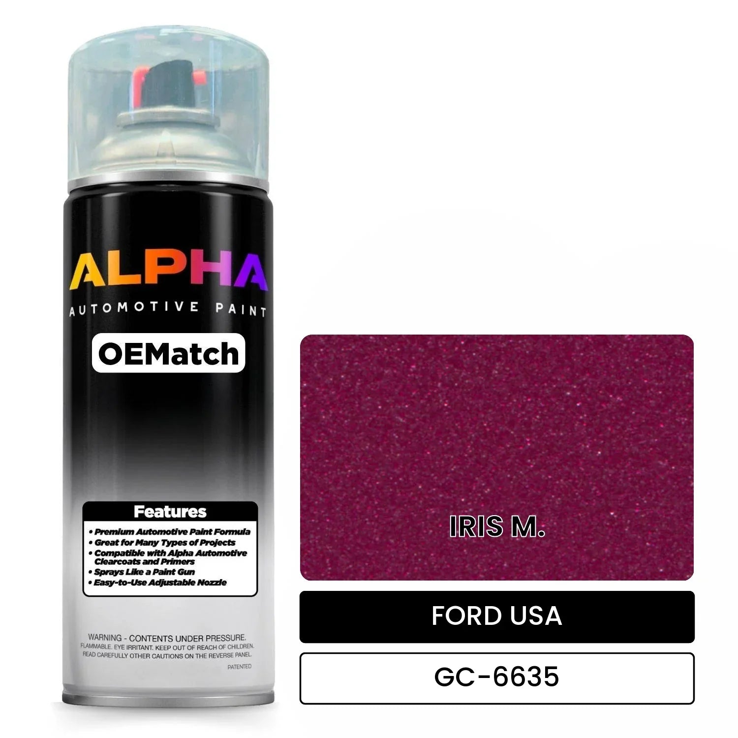 FORD USA IRIS M. GC-6635 OEMatch Spraycan