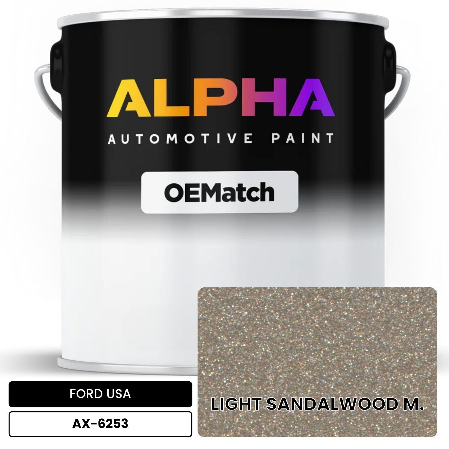 FORD USA  AX-6253 OEMatch Basecoat