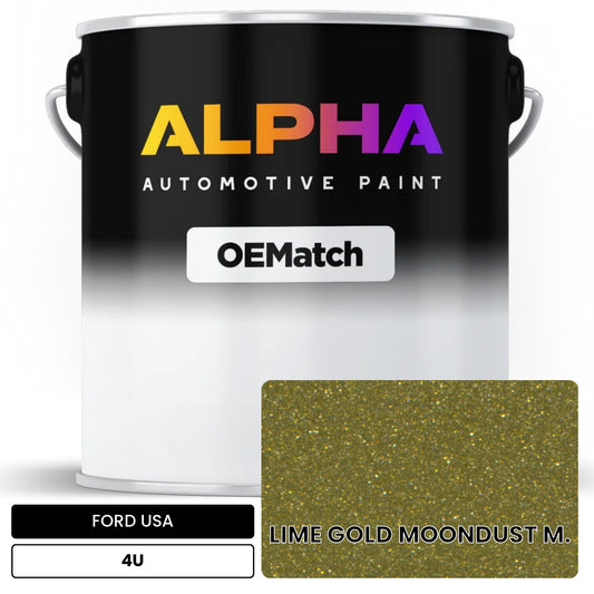 FORD USA LIME GOLD MOONDUST M. 4U OEMatch Basecoat