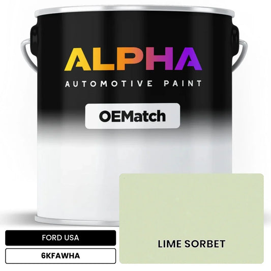 FORD USA LIME SORBET 6KFAWHA OEMatch Basecoat