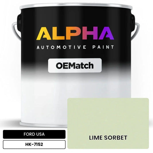 FORD USA LIME SORBET HK-7152 OEMatch Basecoat