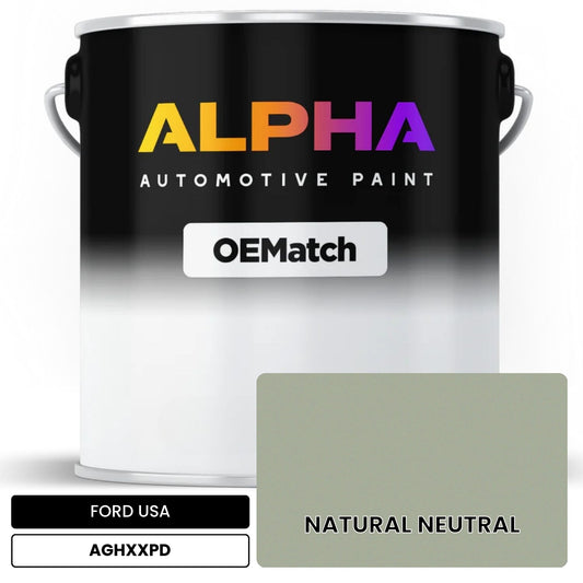 FORD USA NATURAL NEUTRAL AGHXXPD OEMatch Basecoat