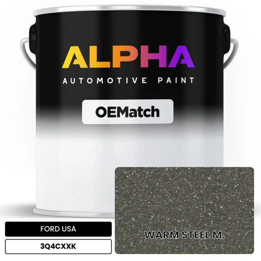 FORD USA WARM STEEL M. 3Q4CXXK OEMatch Basecoat