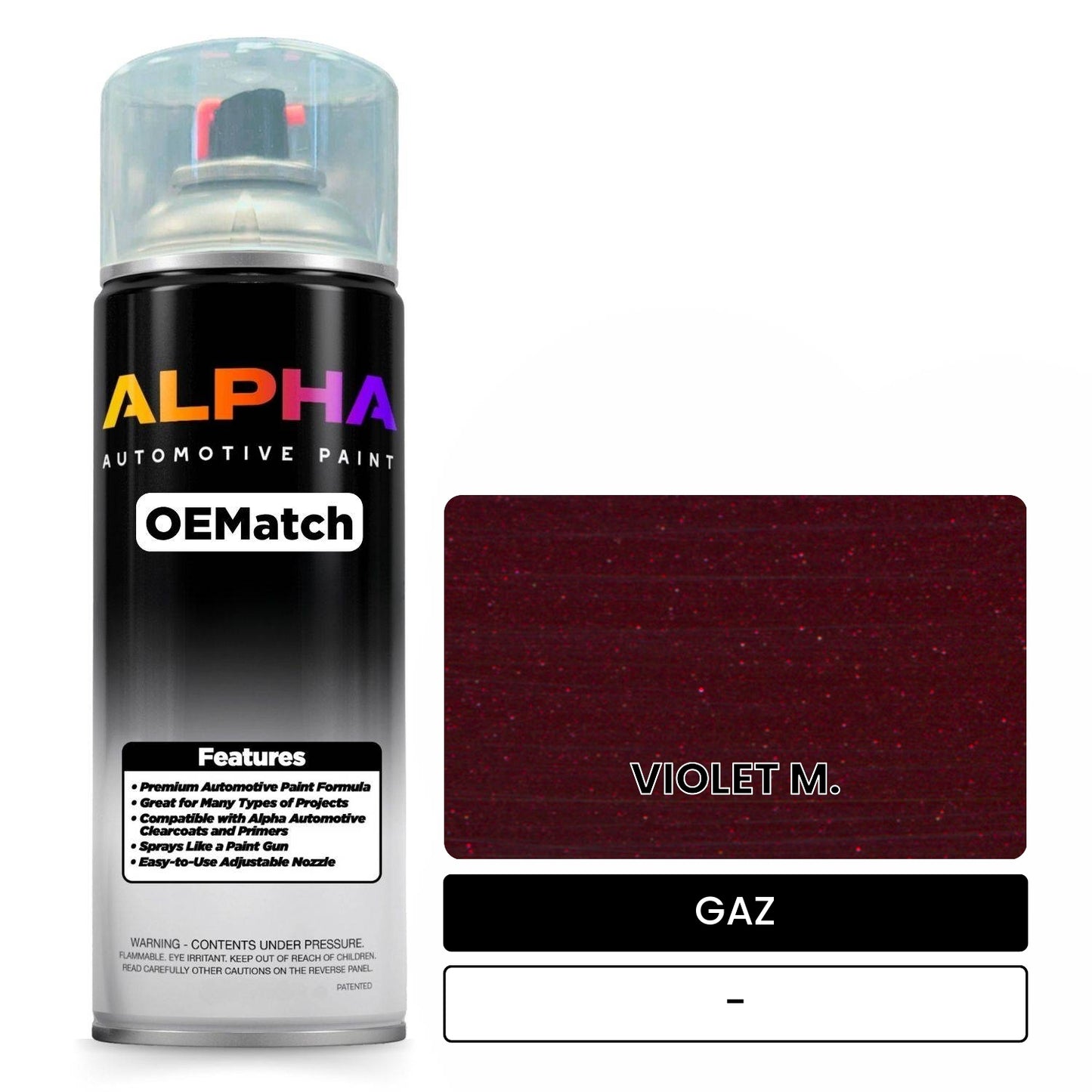 GAZ VIOLET M. - OEMatch Spraycan