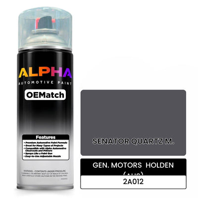 GEN. MOTORS  HOLDEN (AUS) SENATOR QUARTZ M. 2A012 | OEMatch Automotive Spraycan