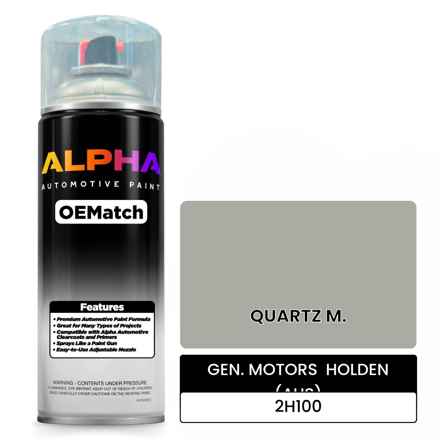 GEN. MOTORS  HOLDEN (AUS) QUARTZ M. 2H100 OEMatch Spraycan