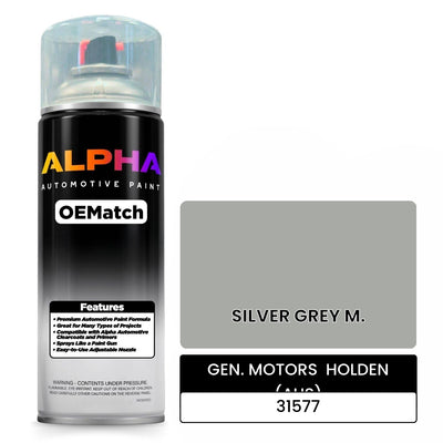 GEN. MOTORS  HOLDEN (AUS) SILVER GREY M. 31577 | OEMatch Automotive Spraycan