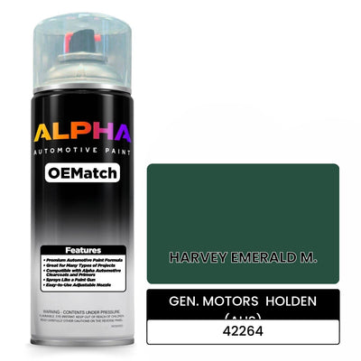 GEN. MOTORS  HOLDEN (AUS) HARVEY EMERALD M. 42264 | OEMatch Automotive Spraycan