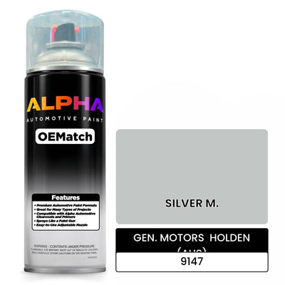 GEN. MOTORS  HOLDEN (AUS) SILVER M. 9147 | OEMatch Automotive Spraycan