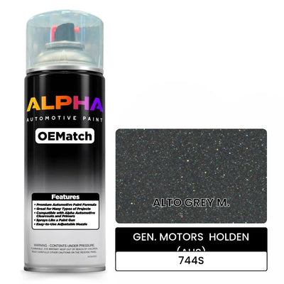 GEN. MOTORS  HOLDEN (AUS) ALTO GREY M. 744S | OEMatch Automotive Spraycan