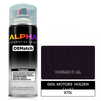 GEN. MOTORS  HOLDEN (AUS) COSMO P. M. 970L | OEMatch Automotive Spraycan