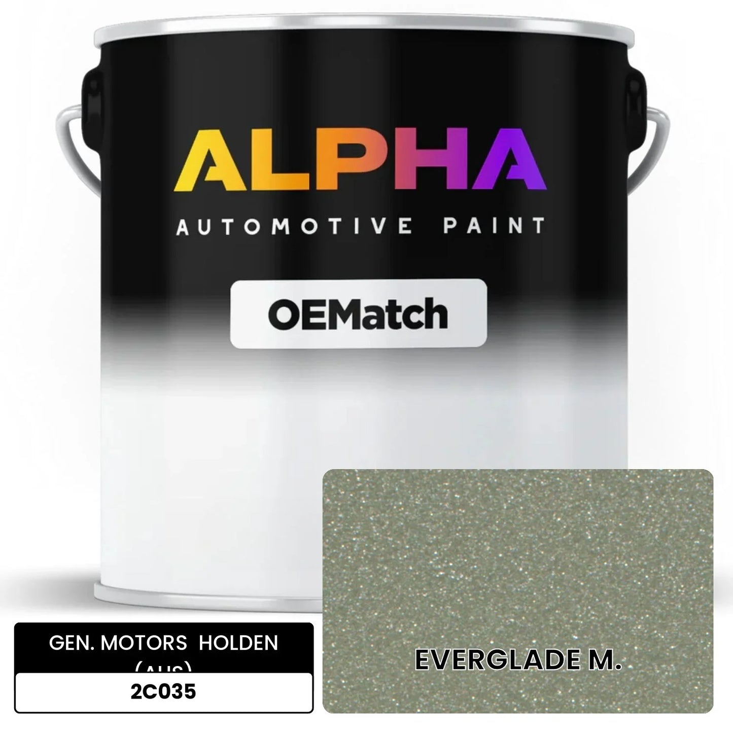 GEN. MOTORS  HOLDEN (AUS) EVERGLADE M. 2C035 OEMatch Basecoat