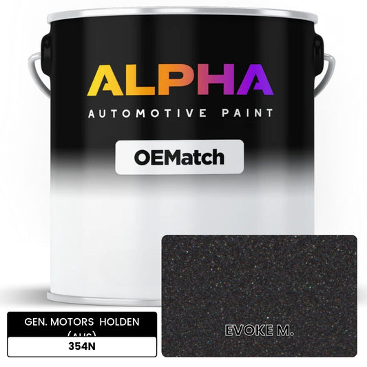 GEN. MOTORS  HOLDEN (AUS)  354N OEMatch Basecoat
