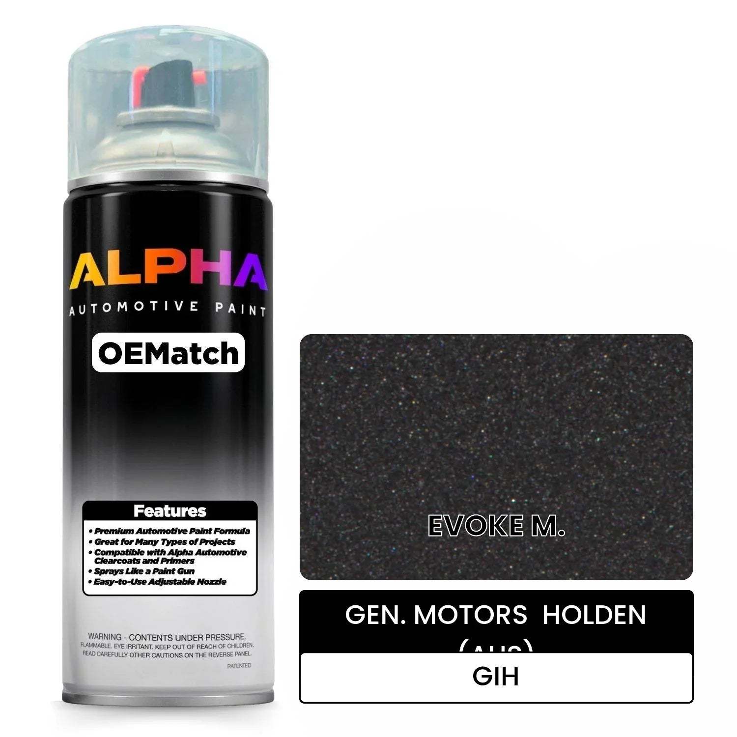 GEN. MOTORS  HOLDEN (AUS) EVOKE M. GIH OEMatch Spraycan