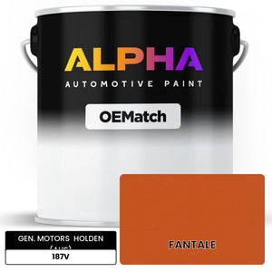 GEN. MOTORS  HOLDEN (AUS) FANTALE 187V | OEMatch Automotive Basecoat