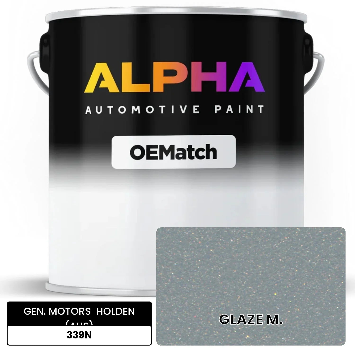 GEN. MOTORS  HOLDEN (AUS) GLAZE M. 339N OEMatch Basecoat