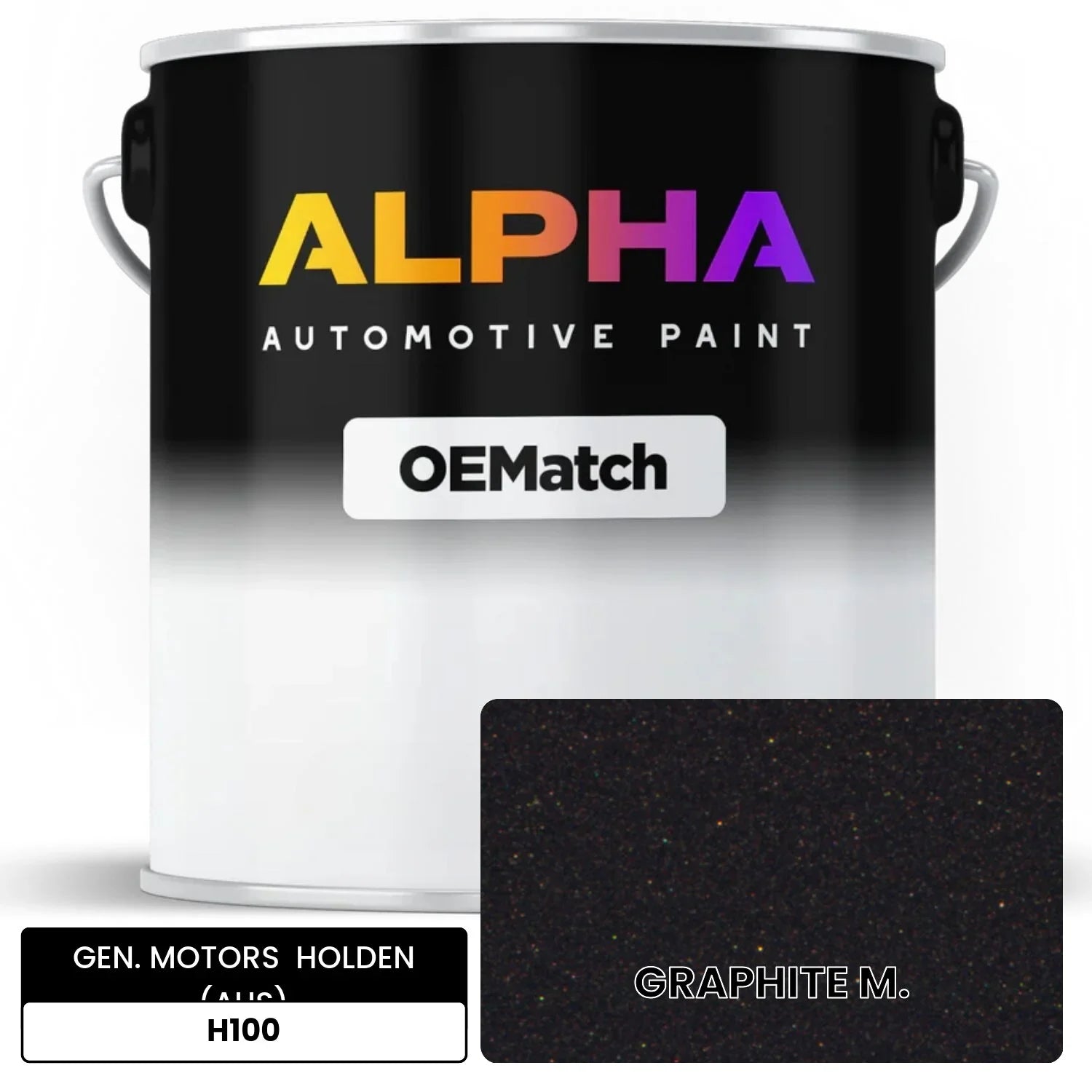 Motor Graphite GEN. MOTORS HOLDEN (AUS) GRAPHITE M. H100 | OEMatch Automotive Basecoa ...