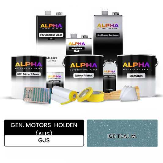GEN. MOTORS  HOLDEN (AUS) ICE TEAL M. GJS OEMatch Vehicle Paint Kit