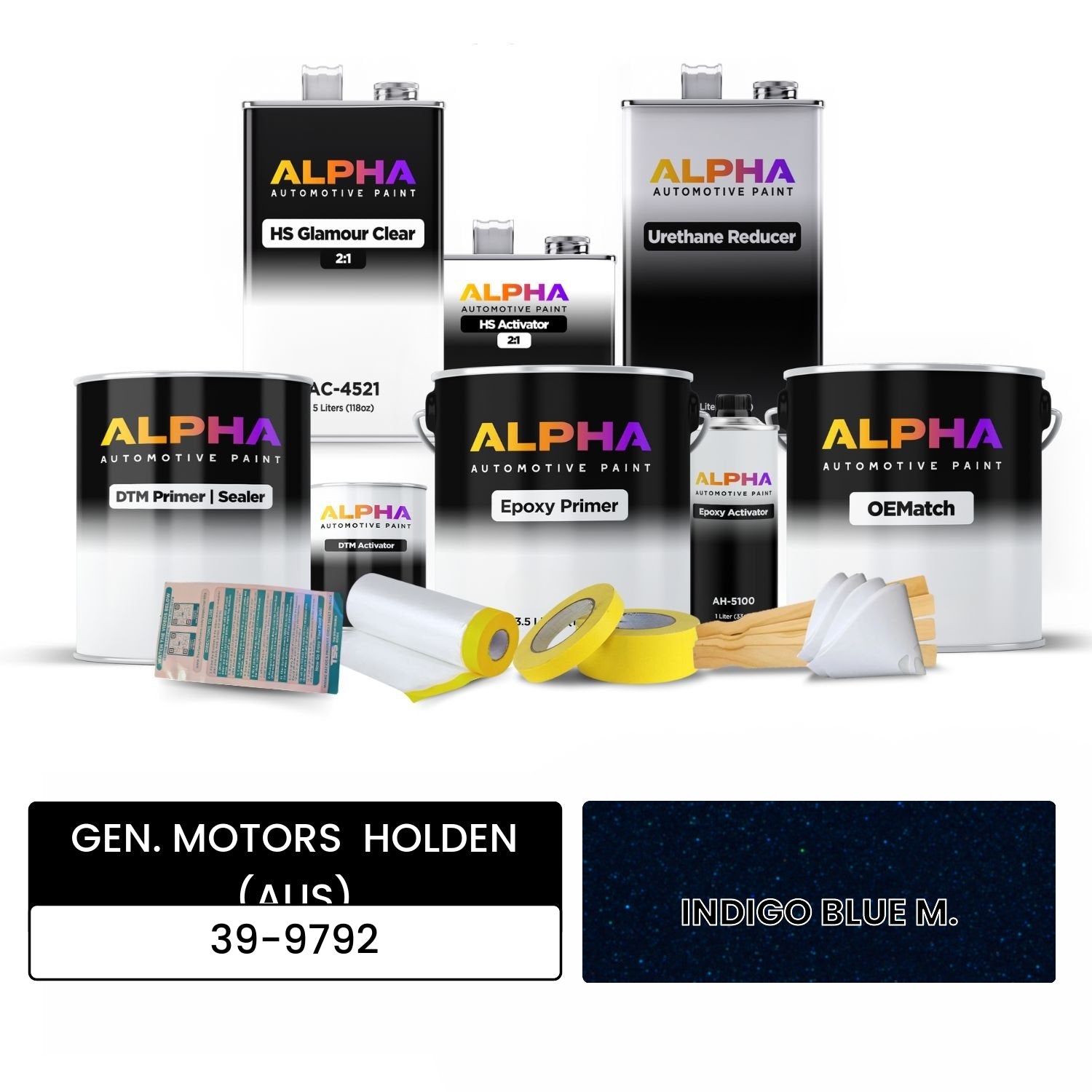 GEN. MOTORS  HOLDEN (AUS)  39-9792 OEMatch Car Kit