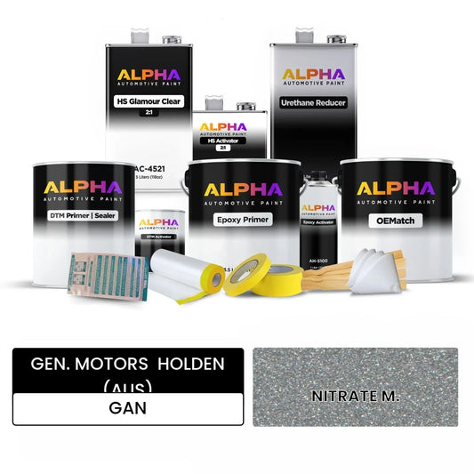 GEN. MOTORS  HOLDEN (AUS) NITRATE M. GAN OEMatch Vehicle Paint Kit