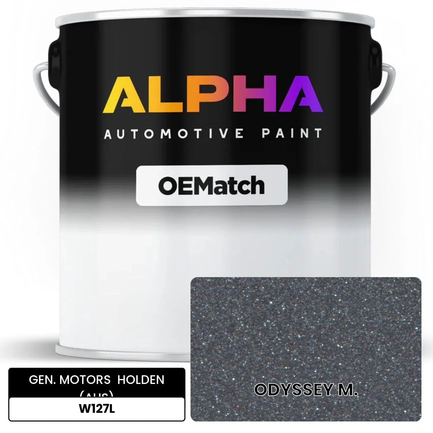 GEN. MOTORS  HOLDEN (AUS) ODYSSEY M. W127L OEMatch Basecoat