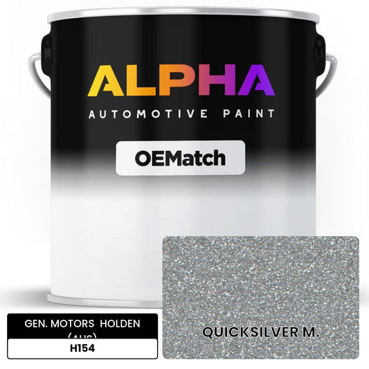 GEN. MOTORS  HOLDEN (AUS)  H154 OEMatch Basecoat
