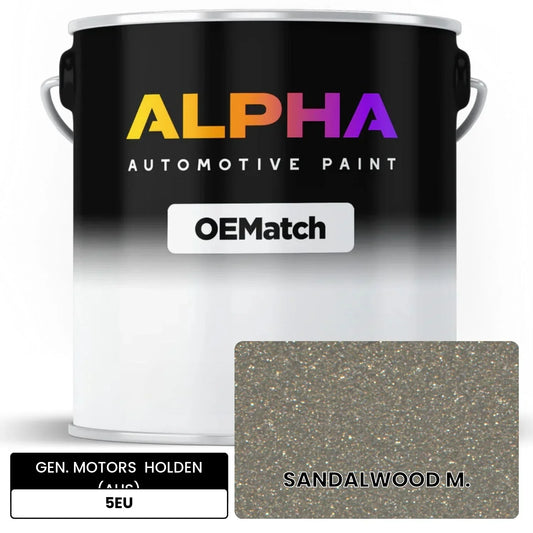 GEN. MOTORS  HOLDEN (AUS) SANDALWOOD M. 5EU OEMatch Basecoat