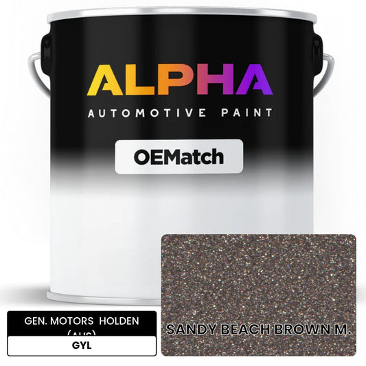 GEN. MOTORS  HOLDEN (AUS)  GYL OEMatch Basecoat