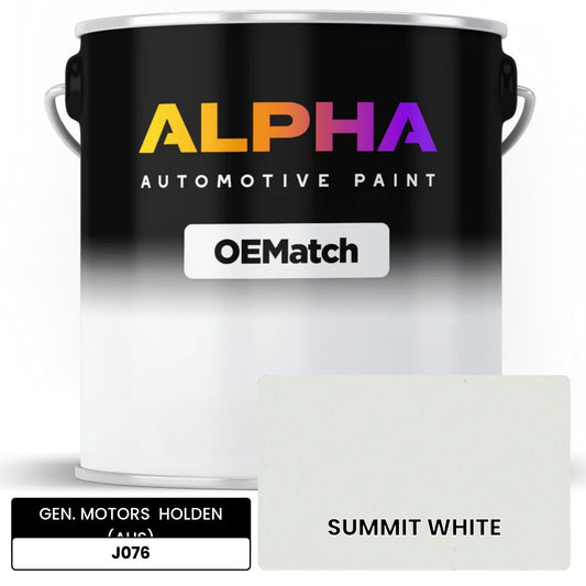GEN. MOTORS  HOLDEN (AUS)  J076 OEMatch Basecoat