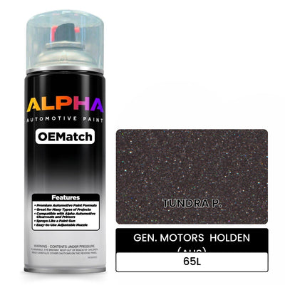 GEN. MOTORS  HOLDEN (AUS) TUNDRA P. 65L | OEMatch Automotive Spraycan