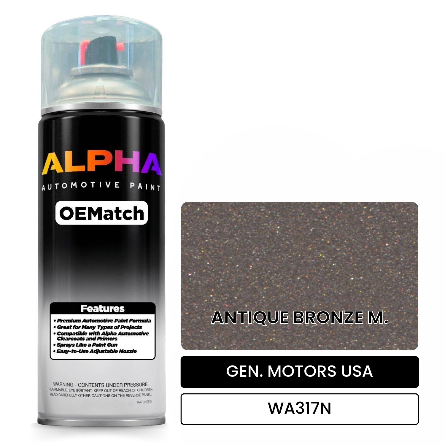 GEN. MOTORS USA  WA317N OEMatch Spraycan