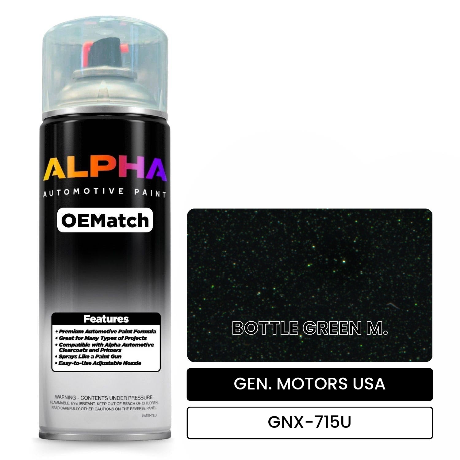 GEN. MOTORS USA  GNX-715U OEMatch Spraycan