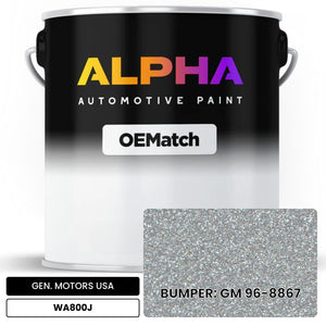 GEN. MOTORS USA BUMPER: GM 96-8867 WA800J | OEMatch Automotive Basecoat