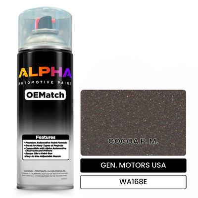 GEN. MOTORS USA COCOA P. M. WA168E | OEMatch Automotive Spraycan