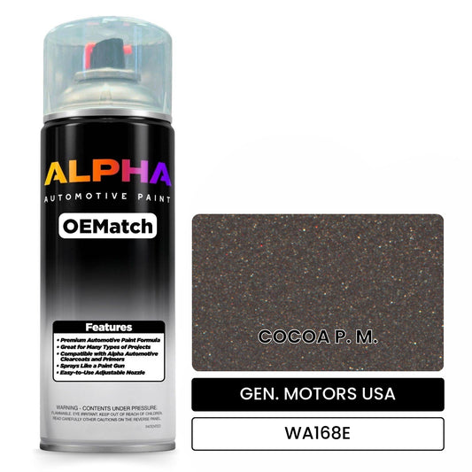 GEN. MOTORS USA COCOA P. M. WA168E OEMatch Spraycan