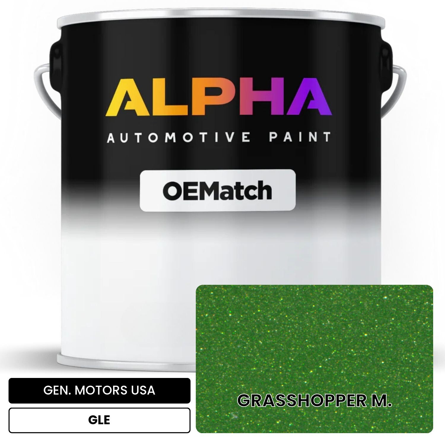 GEN. MOTORS USA GRASSHOPPER M. GLE OEMatch Basecoat