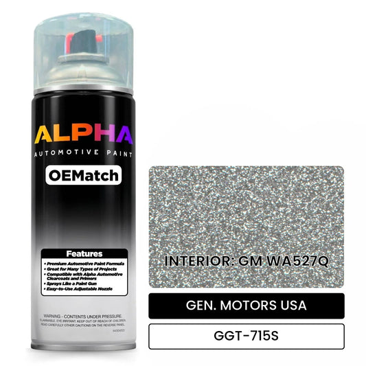 GEN. MOTORS USA INTERIOR: GM WA527Q GGT-715S OEMatch Spraycan
