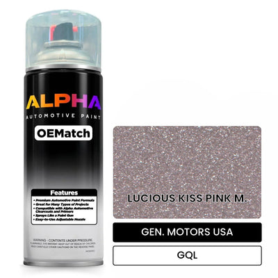 GEN. MOTORS USA LUCIOUS KISS PINK M. GQL | OEMatch Automotive Spraycan