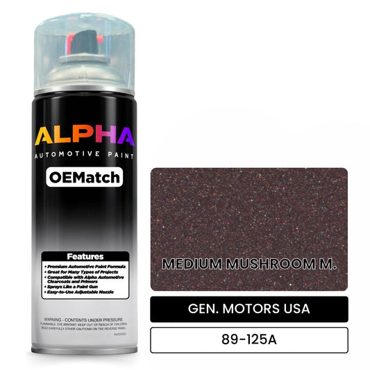 GEN. MOTORS USA MEDIUM MUSHROOM M. 89-125A OEMatch Spraycan