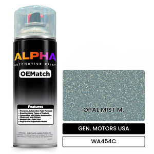 GEN. MOTORS USA OPAL MIST M. WA454C | OEMatch Automotive Spraycan