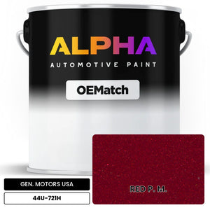GEN. MOTORS USA RED P. M. 44U-721H | OEMatch Automotive Basecoat